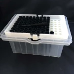50ul-1000ul racked plastic conductive hamilton filtered pipette tips for lab supplies