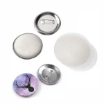 58mm Metal Button Badge parts manufacturing materials
