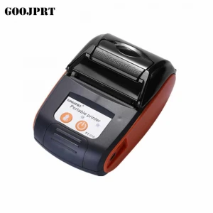 58mm mini portable thermal printer with battery Goojprt pt-210 Barcode printers