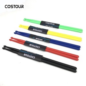 5A Colorful Nylon Drumstick Anti-slip Handles For Kids Adults Musical Instrument Percussion Accessories