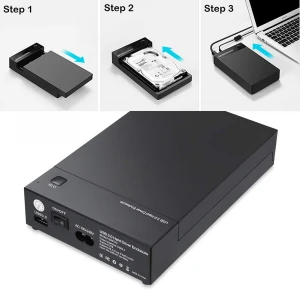 5Gbps USB 3.0 2.5&quot; 3.5&quot; SATA Hard Drive Disk External Enclosure SSD HDD Disk Case Box Support UASP 8TB Drives OTB