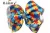 Import 6 inch Autism Awareness Puzzle Ribbon Hair Bow from China