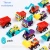 Import 6 Pack Mini Assorted Construction Vehicles and Race Car Toy, Yeonha Toys Vehicles Truck Mini Car Toy for Kids from China