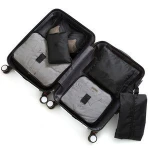 6 sets folding travel pack multi-functional clothing sorting bag travel pack luggage pack With Zipper