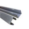 6063-T5 8mm Glass Shelf Aluminum Alloy U Shape Aluminum profile