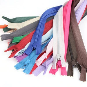 60cm Invisible Zippers DIY Nylon Coil Zipper For Sewing Clothes Cushion Pillow Tailor Tool