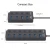 Import 7 Port USB 3.0 Spliter Hub with Individual Power Switches for MacBook Laptop from China