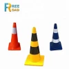 70cm PVC European standard road warning colored safety traffic cone
