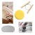 Import 8-Pcs Double Sided Art Clay Tool Set with Wooden Handle Includes Metal Sponge PVC for Modeling Clay Sculpting from China