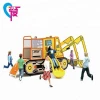 A-15048 Multifunctional Forest House Childrens Amusement Park Equipment With Slides and Swings Kids Outdoor Playground