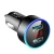 Import ABS Flame Retardant Aluminum Alloy 2 In 1 Vehicle Usb Car Charger With Multi Function Display from China