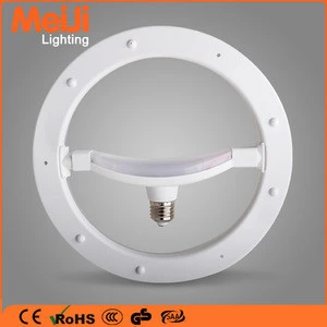 AC85-265V SMD E27 12W led circle ring light tube with double light