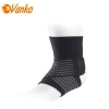 Adjustable elastic band ankle brace performance neoprene ankle support with straps