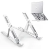 Adjustable Foldable Tablet Holder Vertical Laptop Desk Ergonomic Folding Cooling Metal Ventilated Aluminum Portable Laptop Stand