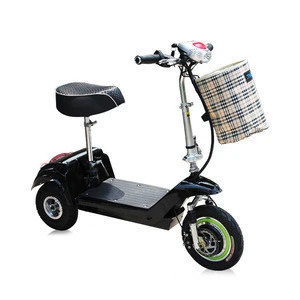 Adult Three Wheel Tricycle Convenient Mini Folding Electric Scooter