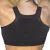 Import Advanced seamless technology hook and eye front closure racerback post surgery bra with removable padded cups from China