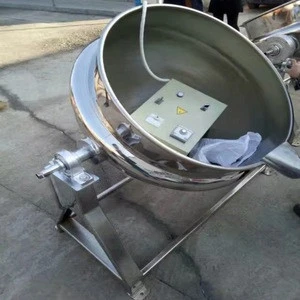 Advanced Tilting Steam Jacketed Cooking Jelly Kettle for Food Herb Chemical Process
