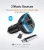 Import AGETUNR T33 V5.0 MP3+Player Bluetooth Hands-free Car Stereo Built-in Mic FM Transmitter Bluetooth QC3.0 Output Car kit- Blue from China