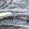  polar fleece fabricc glass beads filling 20 lbs weighted blanket