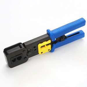 All-in-One Legacy RJ11/RJ12/RJ45 connectors Professional Performance Cutter Stripper, Wire Crimpers