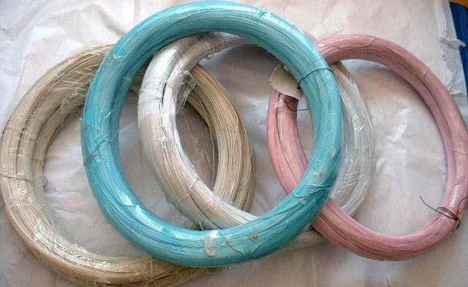 All kinds of color High quality factory Price pvc coated binding iron wire China factory supply