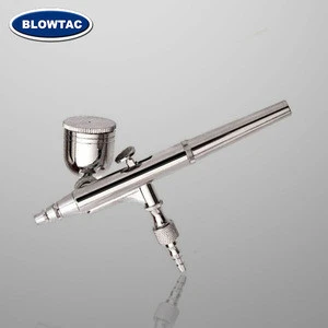 All metal double action gravity airbrush for tattoo art