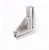 Import Aluminium 4080 3060 Aluminum profile bracket thickened strength angle seat L-type right angle corner connector 4590 from China