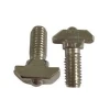 Aluminium Profile Accessories  M8 T slot Spring Loaded Ball Locking Head Bolt For Extrusion 4545 slot 10
