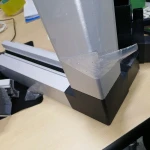 Aluminum profile for AHU cabinet powder coated