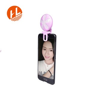 Amazon Hot Sale Newest type Selfie LED Light Case Phone Light Beauty Flash Fill light for iPhone
