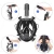 Amazon hot sale wetsuit parts RKD adults snorkel mask with diving mask gopro for swimming with glasses