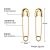 Import Amazon Hot Sell Stainless Steel Pin Earrings For Women And Men from China
