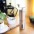 Amazon Manual Hand Coffee Grinder Adjustable Coffee Maker Ceramics Core Stainless Steel triangle shape