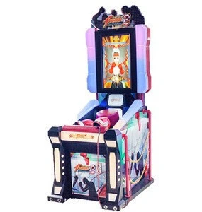Amusement Park Coin Operated The King Of Fighter  Boxing Punch Arcade Game Machine For Sale