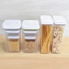 ANKOU AirTight Dry Food Milk Powder Food Storage Container Set Coffee CerealSpaghetti Storage Container Jar with Pop Up Button