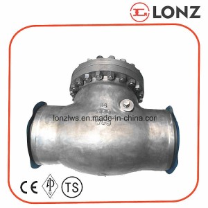 ANSI Cast Steel Wcb Bolted Cover Bw Swing Check Valve