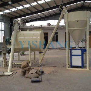 Anti-crack wall plaster mortar build care wall putty cement grout coating color mixing dry powder mortar mixer making machine