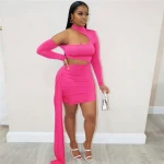 aomei vestidos de fiestas best seller hole women  dresses 2021 summer women party dress