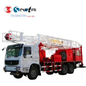 API oilfield oil and gas XJ150 truck-mounted drilling rig &amp;workover rig