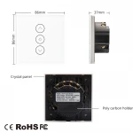 APP Remote Control  Smart wifi  dimmer light wall switch with us eu uk type