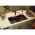 Import artificial stone kitchen vanity top table made of quartz stone from China