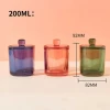 Artistic Design Crystal Unique Candle Jars Wedding Candle Jars Glass Iridescent Candle Jar