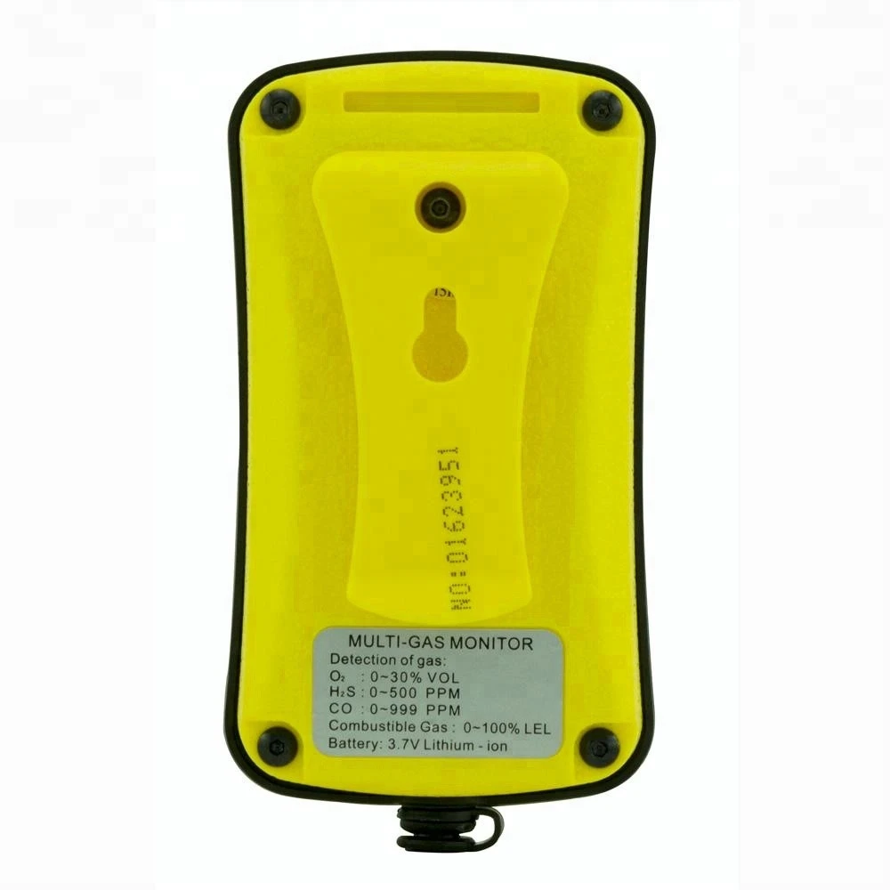 AS8900 4 in 1 portable Gas analyzer O2 H2S CO Combustible Gas/LEL Multi Gas Detector