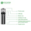 Atechpow Battery Hot Popular 1000mAh 1.5V Electric Toy Using Lithium AA Battery Cell USB Rechargeable Battery