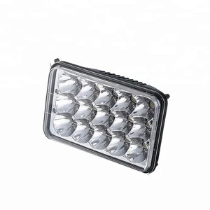 auto electrical system 10-30V DC factory sale 45W 5 inch square LED work light headlight