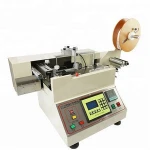 Auto high speed garment care small clothing label cutting machine tag cutter