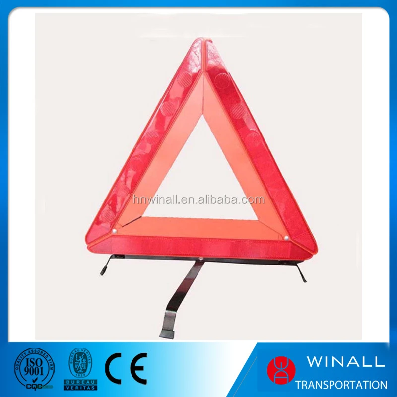 auto reflective triangle accessories for vehicle emergency warning