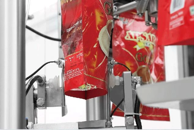 Automatic Rotary Premade Pouch Solid Grain Packaging Machine