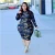 Import Autumn and Winter Plus Size Slim Camouflage Print Sexy Long Sleeve One Step Dress from China