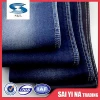 B333 Wholesale new blue twill denim jeans linen polyester fabric textiles